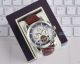 Replica Omega Co-Axial Automatic Watch White Dial Gold Bezel Brown Leather Strap 42mm (3)_th.jpg